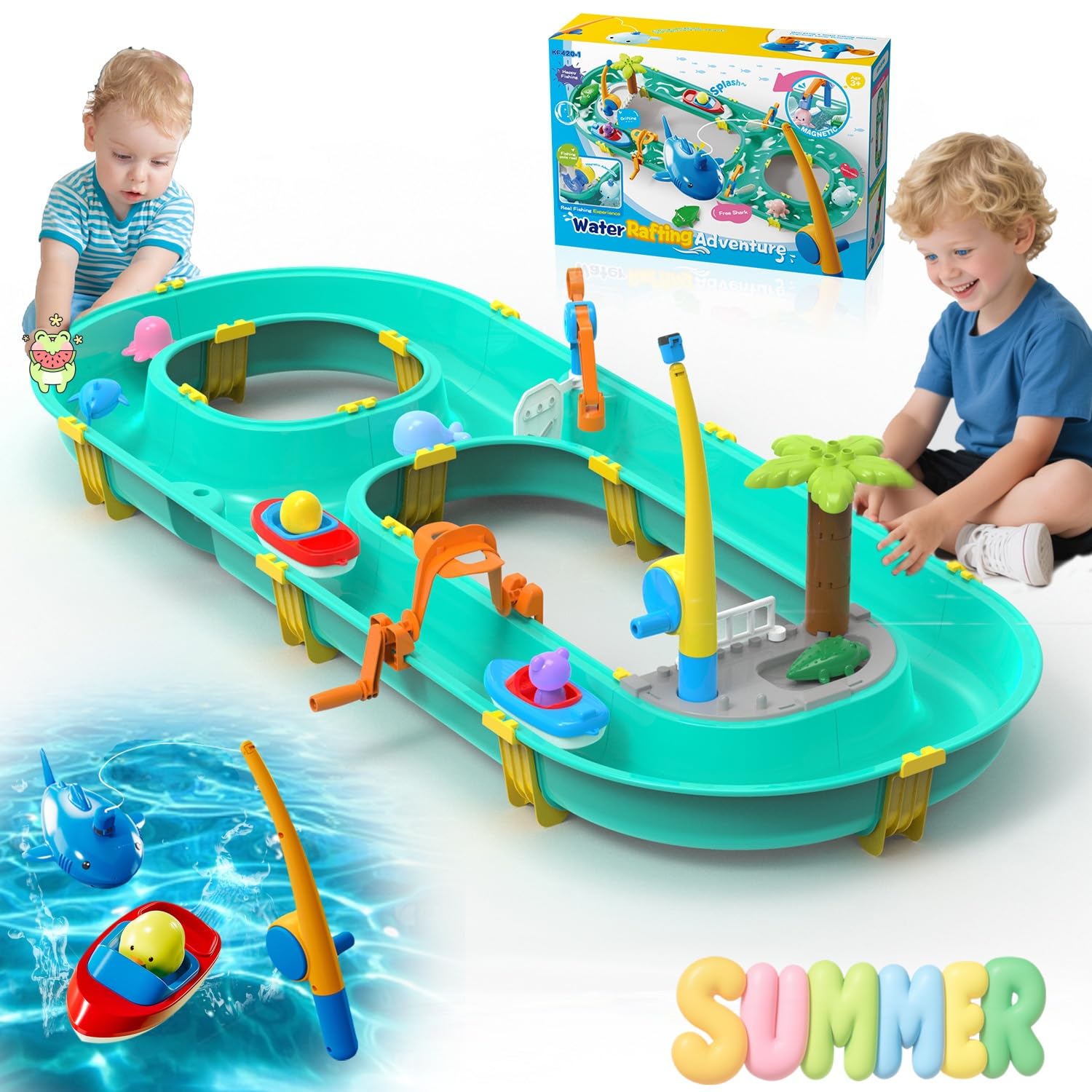 Table Neuytiky Eau Sable Enfant - Jeux Extérieur 37 Pièces